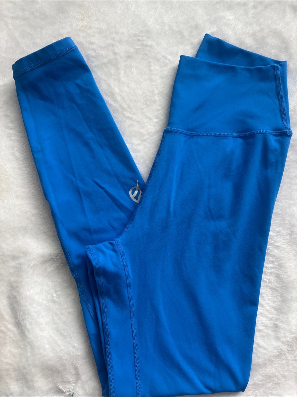 P'tula Bright Blue High-Waist Leggings